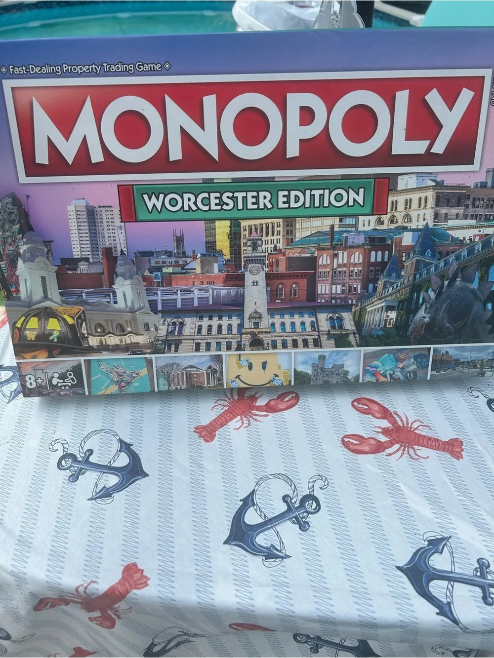 Worcester Edition monopoly game
